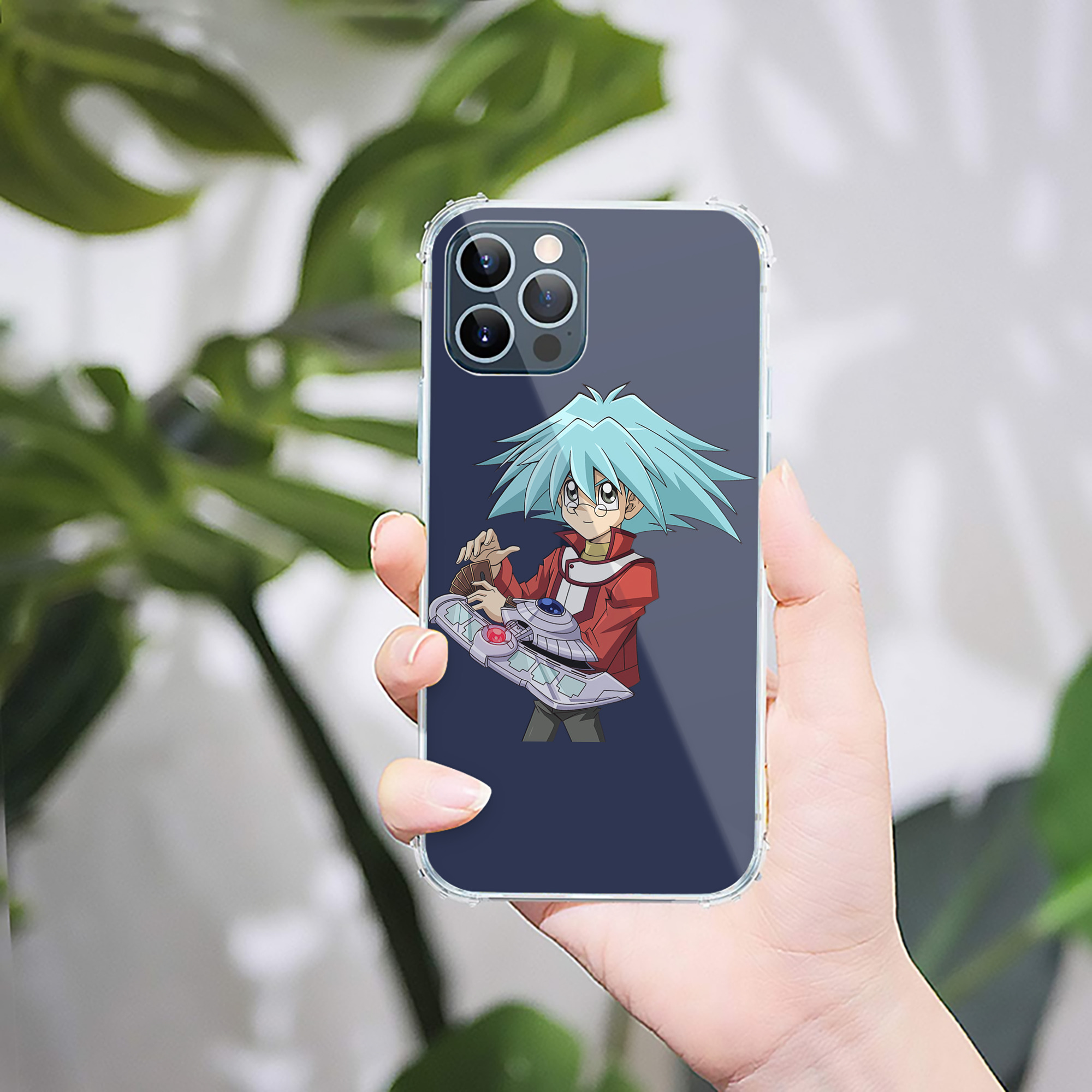 （画像用） 遊☆戯☆王 Yu-Gi-Oh! 【iPhone 12シリーズ対応】透明スマホケース（クリアソフトケース）